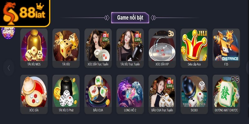 88I cung cấp đa dạng sản phẩm game chất lượng, đẳng cấp